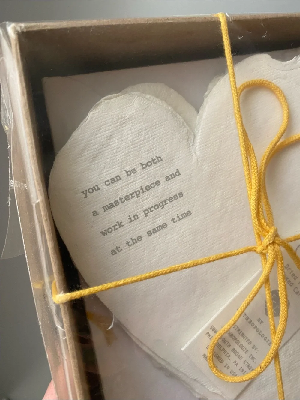 Heartfelt by Anthropologie dries floral boxes card set new masterpiece and work